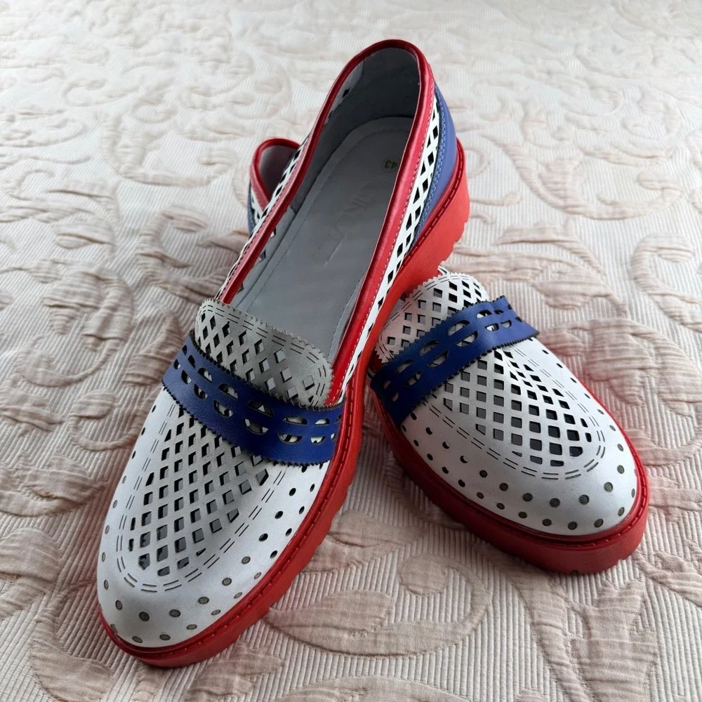 Girotti leather loafers
